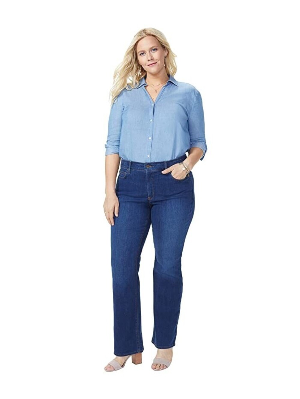 NYDJ Plus Size Barbara Bootcut Quinn 14W